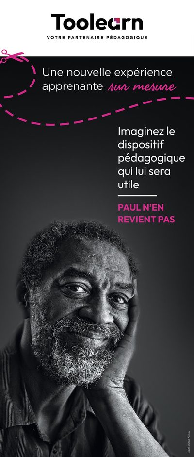 Kakémono Toolearn salon - Paul